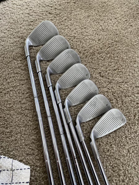 Used Men's Ping Right Handed G25 Green Dot Iron Set Stiff Flex Steel Shaft