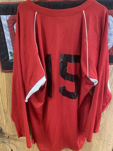Red Unisex XXL Warrior Jersey