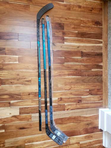New Senior Bauer Left Hand Nexus 2N Pro P88 Curve 77 Flex, $160 each stick