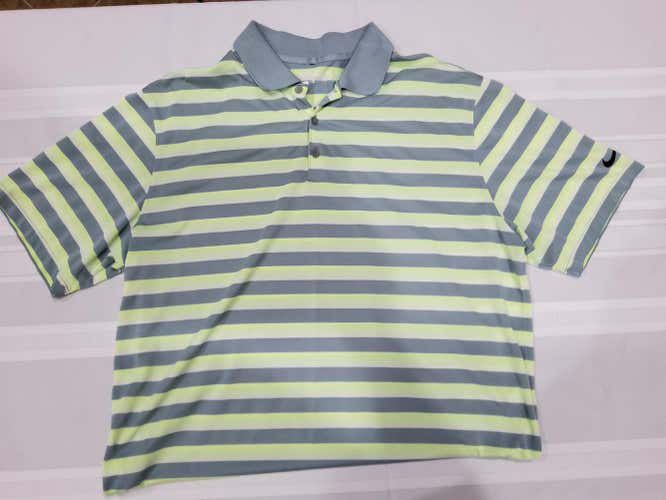 Multicolor Men's Used Adult XL Nike Dri-Fit Golf Shirt