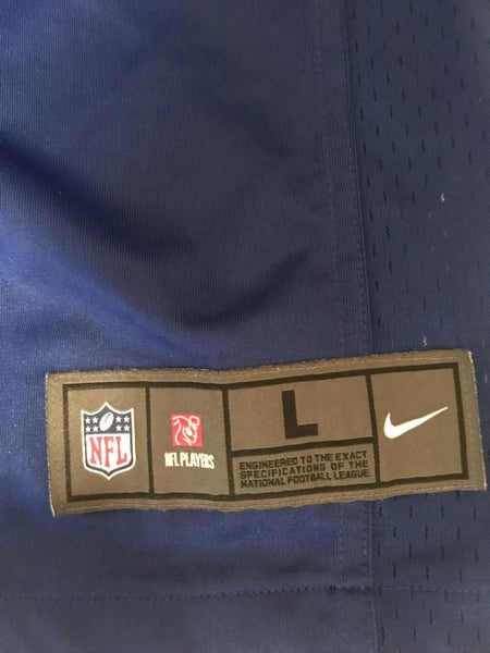 The Nike Tee T-Shirt Todd Gurley II #30 NFL LA Rams Size XL Blue