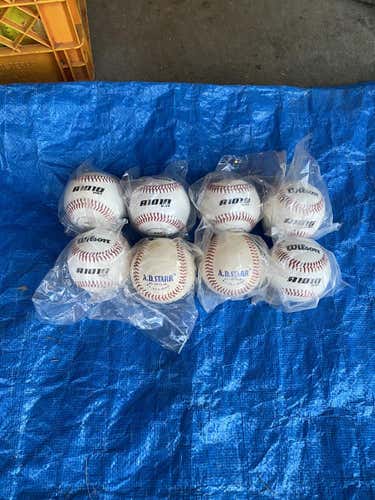 New Wilson Baseballs