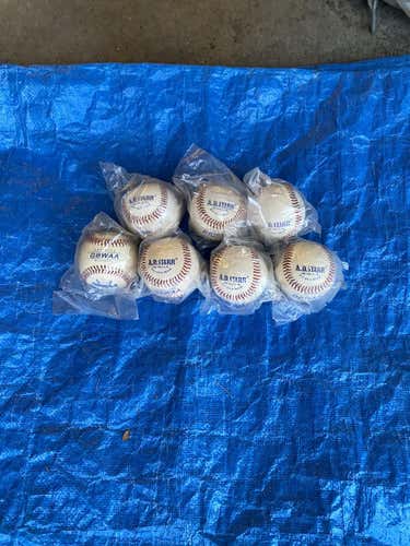 7 New AD Star Baseballs