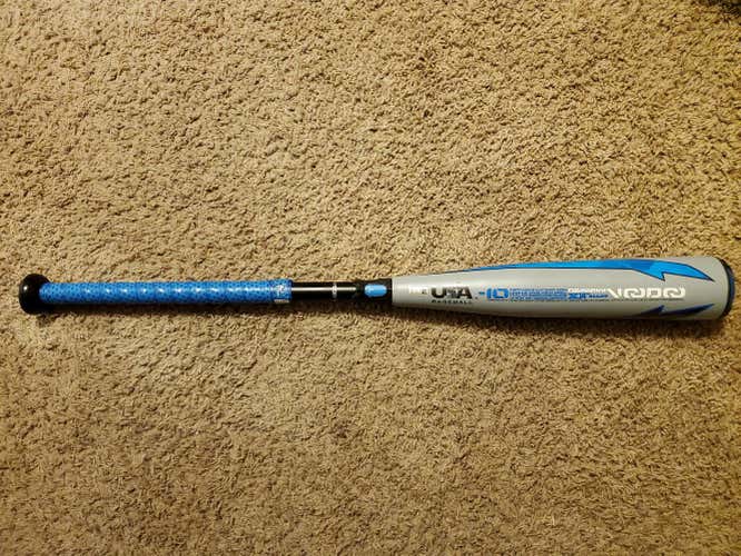 Used Kid Pitch (9YO-13YO) 2019 DeMarini Alloy Voodoo Bat (-10) 19 oz 29"