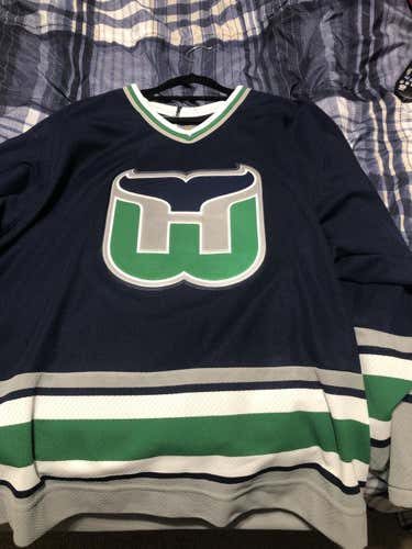 Ccm Hartford whalers Sean Burke jersey
