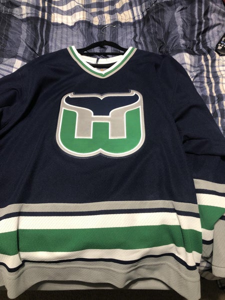 Ccm Hartford whalers Sean Burke jersey