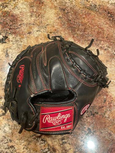 Black Kid Pitch (9YO-13YO) Catcher's 32" Gamer Baseball Glove