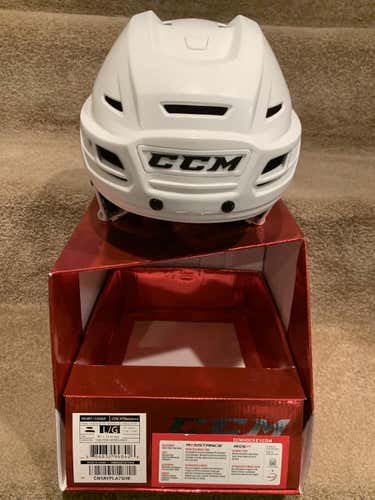 White Used Large CCM  Resistance Helmet