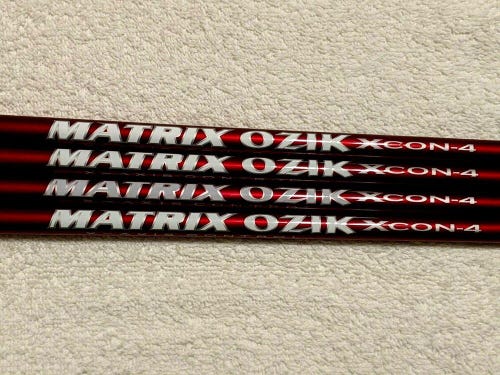 MATRIX OZIK X CON 4 52 GRAM REGULAR FLEX WOOD SHAFT W TIP AND GRIP