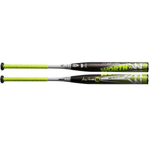 New Worth Wicked XXL Purcell USSSA Slow Pitch Softball Bat 34 27 oz 2 1/4 WKAPXU