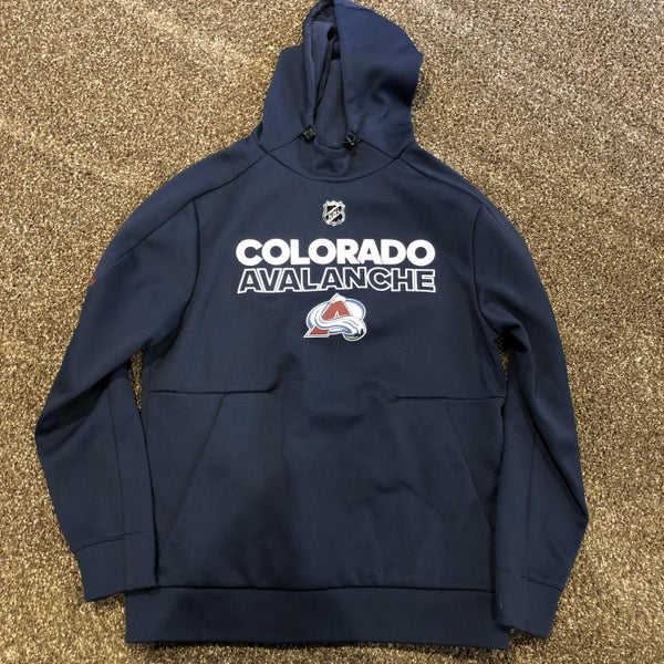 Colorado Avalanche Blue Adult Medium Adidas Hoodie