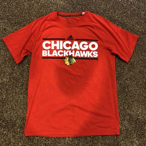 Chicago Blackhawks Medium Adidas Player Shirt