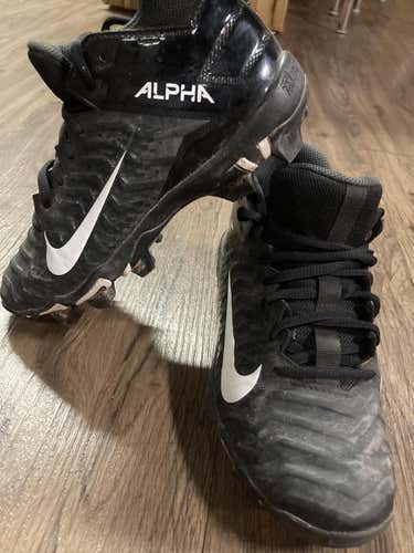Nike Alpha High Top Baseball/Football cleat. Size 4