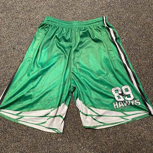 New Hawks Lacrosse Shorts | Adult Large | With Pockets #89