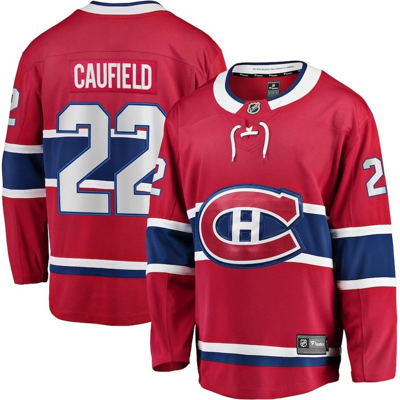 Caufield | Suzuki  New Montreal Canadiens Fanatics Home Jersey