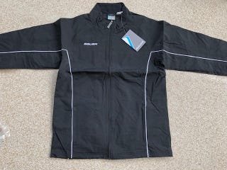 New Youth XL Bauer Jacket Bauer Lightweight Youth Warm Up Jacket