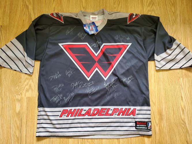 Philadelphia Wings Autographed Jersey