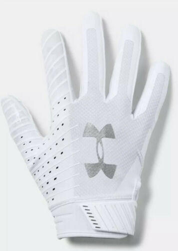 UA UNDER ARMOUR spotlight ADULT RECEIVER FOOTBALL GLOVES, 1326218-100 SFIA M/medium