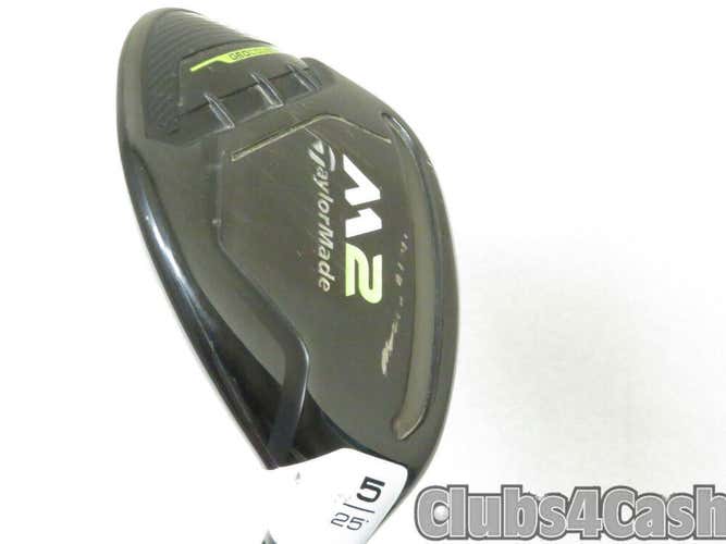 TaylorMade M2 2017 Rescue 25*  5H Hybrid REAX 65 Regular Flex NO Cover