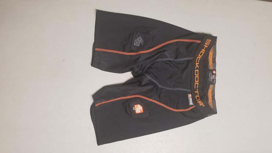 Black Men's Used Intermediate Small Shock Doctor Compression