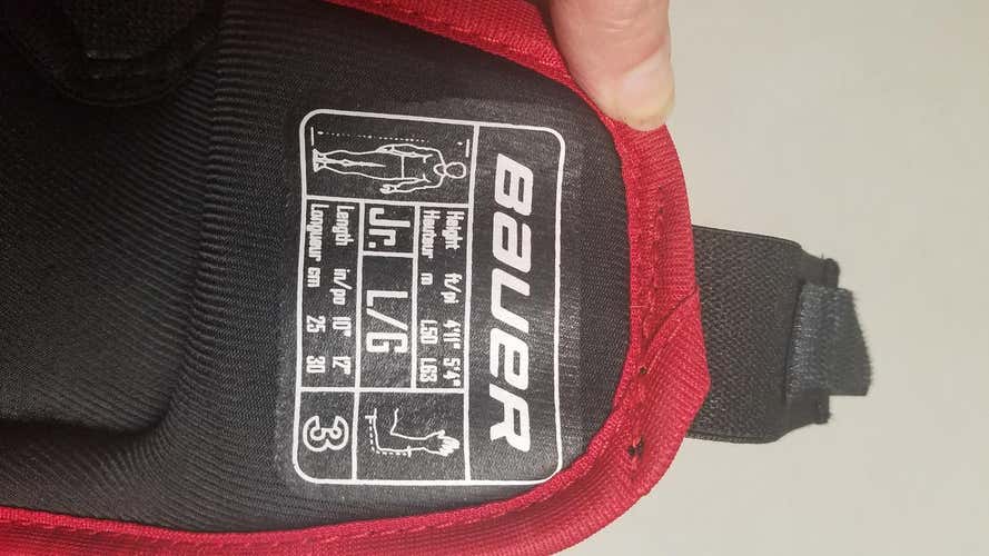 New Junior Large Bauer Vapor x700 Elbow Pads