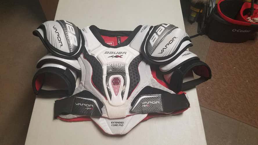 Used Senior Medium Bauer Vapor APX Shoulder Pads