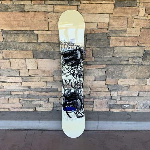 Used Vision Snowboard Complete 157 Cm