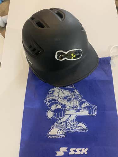 Black New 7 3/8 Rawlings Mach Batting Helmet