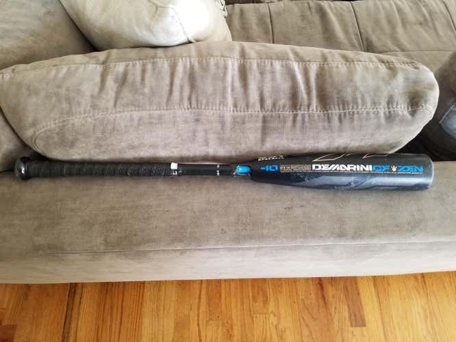 Used USA 2019 DeMarini Composite CF Zen Bat (-10) 29 oz 29"