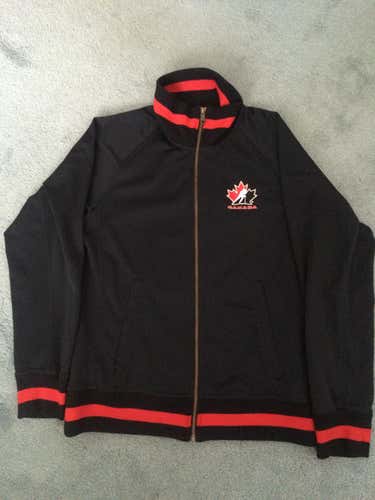 Black Men's Adult New Medium Nike Team Canada Jacket