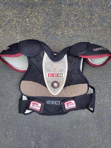 REDUCED — Used Senior Medium CCM Tacks 1052 Shoulder Pads Pro Stock