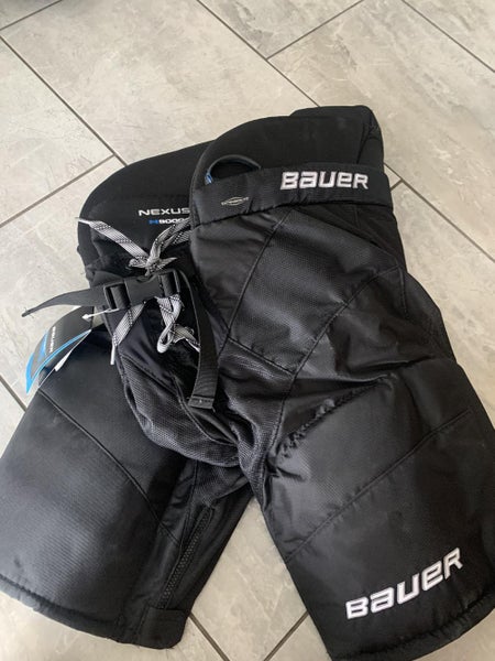 Black Junior XL Bauer NEXUS 9000 Hockey Pants