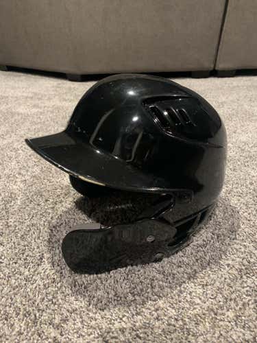 Black Used Medium Rawlings Batting Helmet