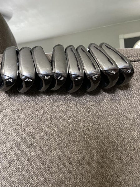Used Men's TaylorMade Left Hand M2 Iron Set Regular Flex Steel Shaft