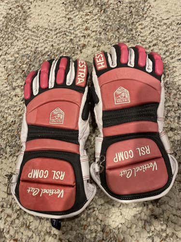 Pink Hestra Gloves