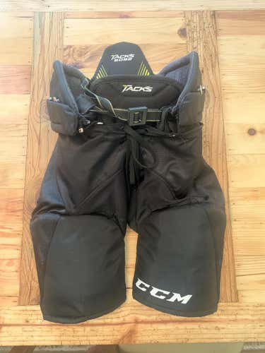 Black Unisex Large CCM Pants