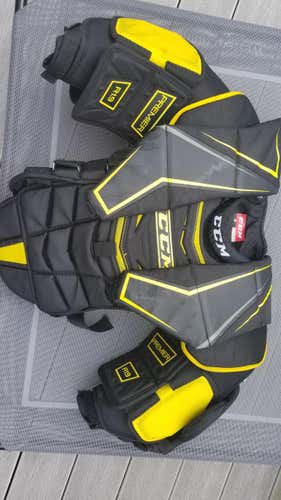 Used Intermediate Small CCM Premier R1.9 Goalie Chest Protector
