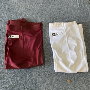 Adidas Colorado Avalanche Player Issued Used Socks maroon only in stock Large. XL,  XL+1