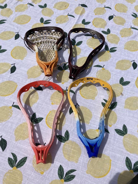 Four Used STX Lacrosse Heads