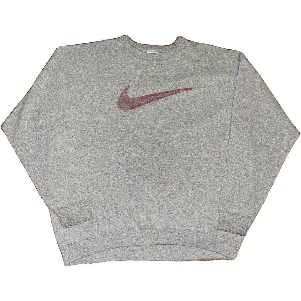 nike tick crewneck