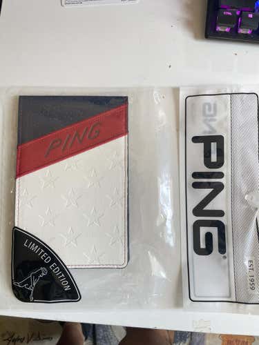 Ping USA Golf Scorecard book LIMITED EDITION