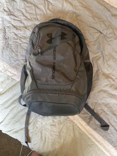 Gray Unisex Under Armour Backpack
