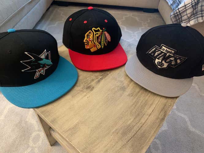 Hockey SnapBack Hat Bundle