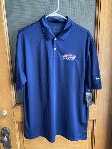 Nike USA hockey polo