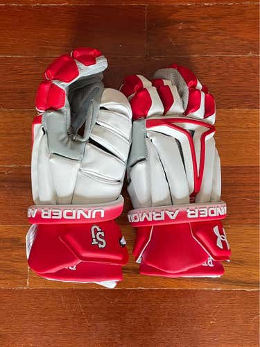 St. John’s Lacrosse Custom Under Armour BioFit Lacrosse Gloves New