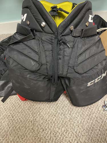 Black Used Small CCM  R 1.9 Goalie Pants