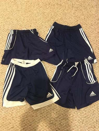 Adidas Climalite Youth Large Soccer Shorts and socks