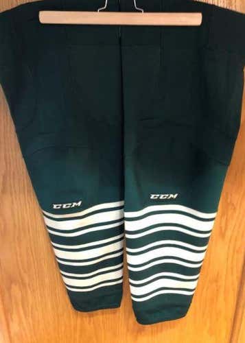 London Knights – Green CCM Game Socks - Senior (Set of 12)