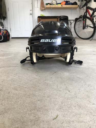Black Used Medium Bauer  Helmet