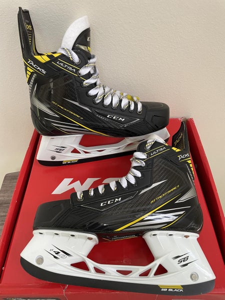Senior Used CCM Ultra Tacks Hockey Skates Regular Width Size 9